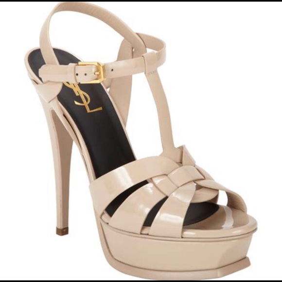 YSL tribute platform heels - Picture 1 of 3